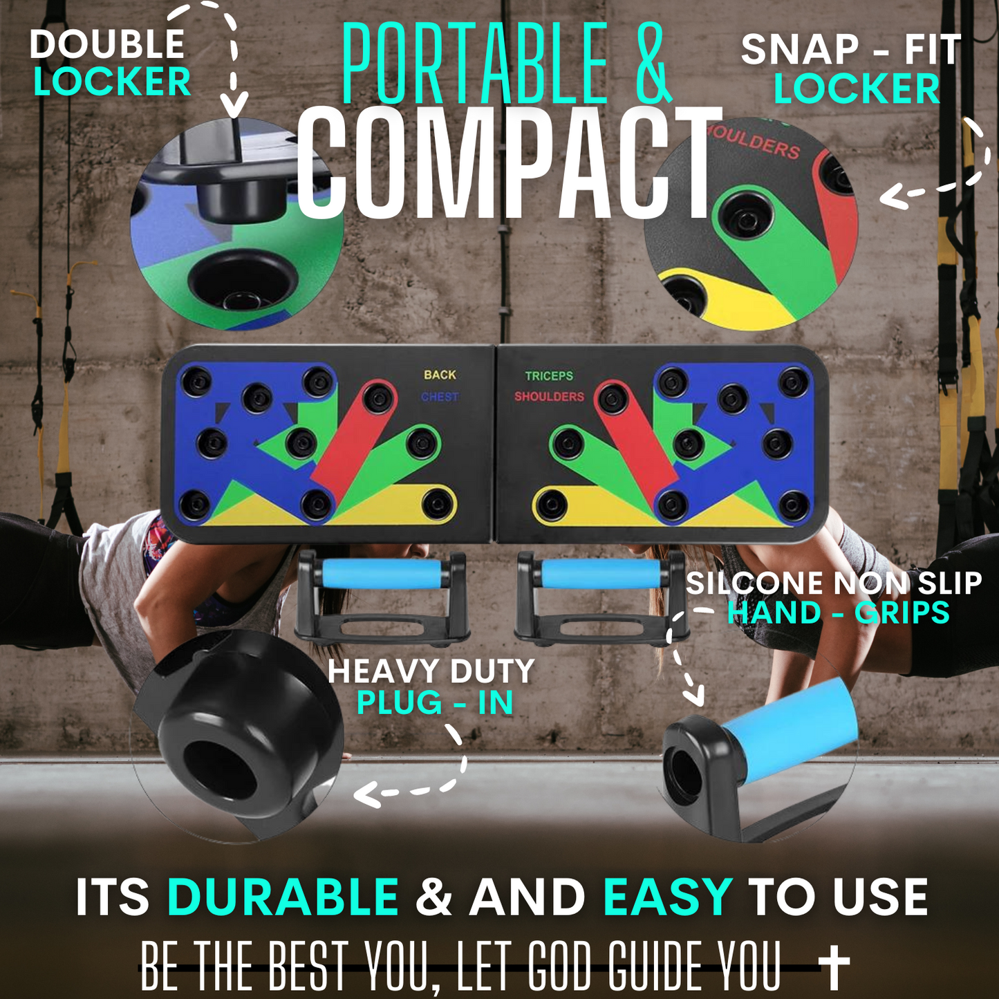 Pivotal Push-Up Board