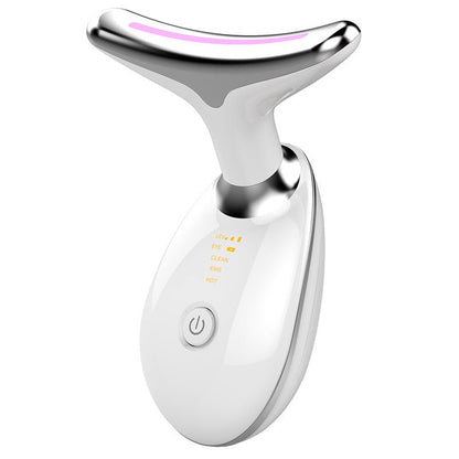 EMS TERAPIA DE LUZ VERMELHA PARA ROSTO E PESCOÇO – REMOVEDOR DE RUGAS, LIFTING E MASSAGEADOR TENSOR